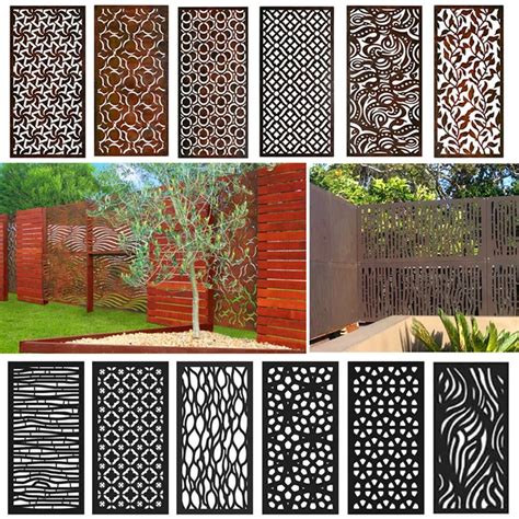 privacy screens sheet metal|metal privacy screens for outdoors.